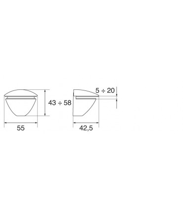 Support d'étagère design Alberto MEDA série MS01443 par Confalonieri 