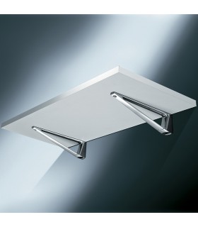 Support Triangle MS01431 by Confalonieri pour étagère en bois Support Triangle MS01431 by Confalonieri pour étagère en bois