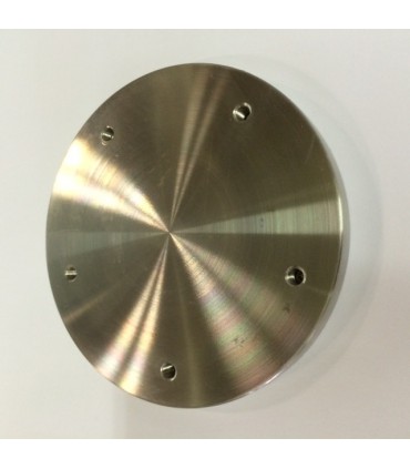 Platine pour collage UV coté vis de fixation sur connecteur