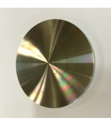 Platine pour collage UV coté collage UV sous plateau verre