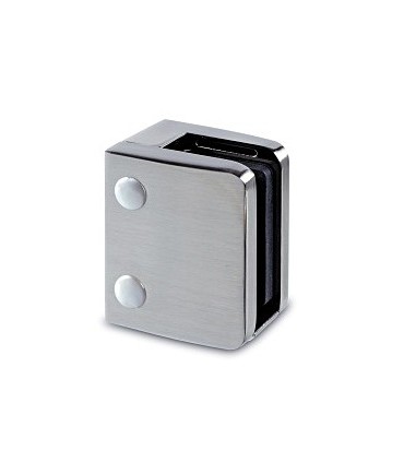 Pince a verre à talon plat - modèle 22 - Zamak effet inox