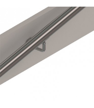 Support mural orientable inox pour main courante ronde