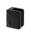 Pince a verre à talon plat - modèle 24 - Zamak noir 9005 mat Pince a verre à talon plat - modèle 24 - Zamak noir 9005 mat