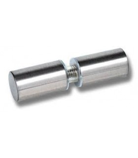Paire de poignée bouton rond cylindrique pour porte en verre Paire de poignée bouton rond cylindrique pour porte en verre