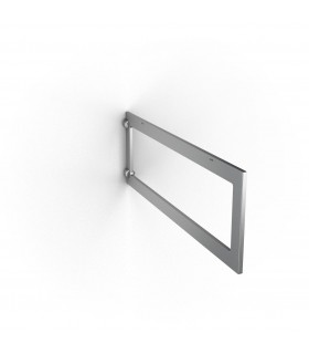 Support plan vasque Nuvola 45 argent mat Support plan vasque Nuvola 45 argent mat
