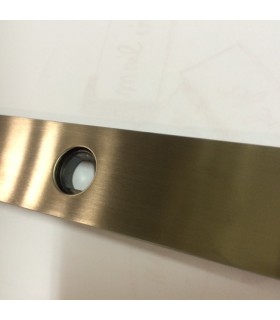 Paire de plaque rectangulaire pour poignée béquille Paire de plaque rectangulaire pour poignée béquille