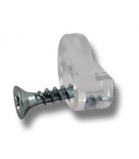 Pastille de fixation pour miroir d'épaisseur 4 mm