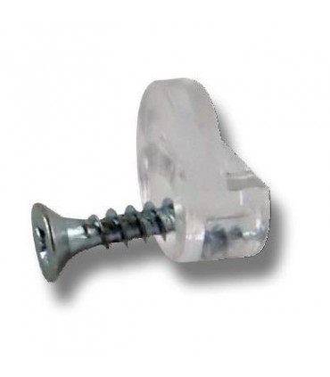 Pastille de fixation pour miroir d'épaisseur 4 mm