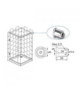 Fixation de départ droit technique Fixation de départ droit technique