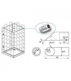 Fixation de départ incliné technique Fixation de départ incliné technique