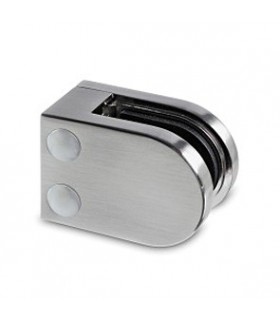 Pince a verre à talon plat - modèle 25 - Zamak effet inox Pince a verre à talon plat - modèle 25 - Zamak effet inox