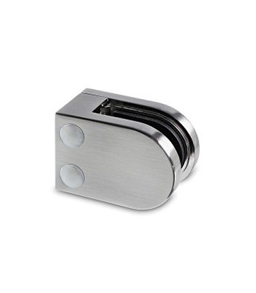Pince a verre à talon plat - modèle 25 - Zamak effet inox