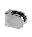 Pince a verre à talon plat - modèle 25 - Zamak effet inox Pince a verre à talon plat - modèle 25 - Zamak effet inox