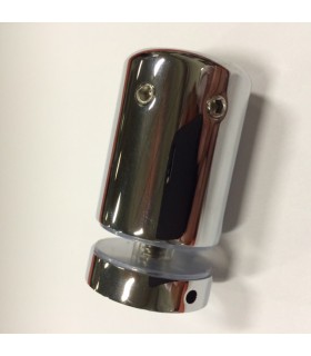 Support de départ droit sur cloison en verre Support de départ droit sur cloison en verre