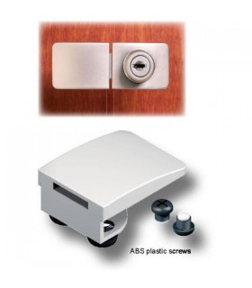 Gâche série Square pour serrure de vitrine en verre