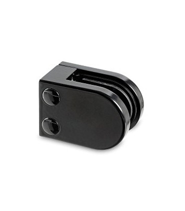 Pince a verre à talon plat - modèle 25 - Zamak noir 9005 mat