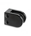 Pince a verre à talon plat - modèle 25 - Zamak noir 9005 mat Pince a verre à talon plat - modèle 25 - Zamak noir 9005 mat