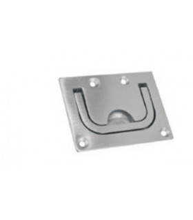 Poignée affleurante en inox massif