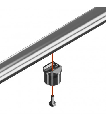 Adaptateur tube sur tube pour main courante ronde sur poteau rond