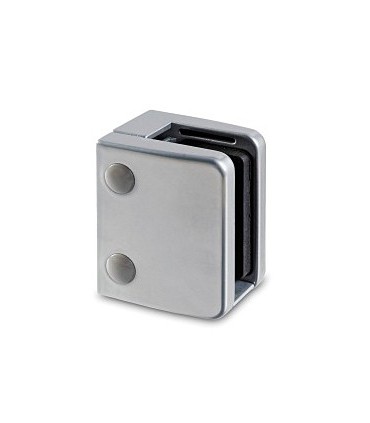 Pince a verre à talon plat - modèle 24 - Zamak gris 9006 mat