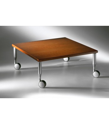 Pied de table sur roulette