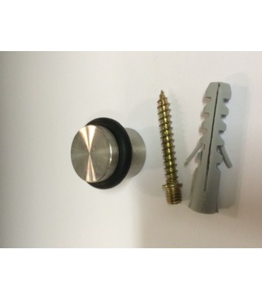 Butée de porte en inox série Band-O Ø 20 mm