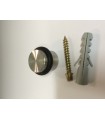 Butée de porte en inox série Band-O Ø 20 mm Butée de porte en inox série Band-O Ø 20 mm