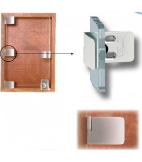 Charnière ouverte série Square   Charnière ouverte série Square