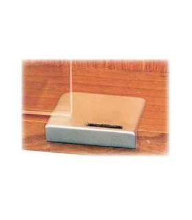 Gâche à recouvrement pour serrures série Square porte double