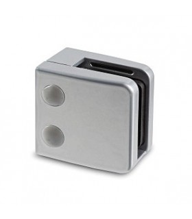 Pince a verre à talon plat - modèle 26 - Zamak effet inox satiné Pince a verre à talon plat - modèle 26 - Zamak effet inox satiné