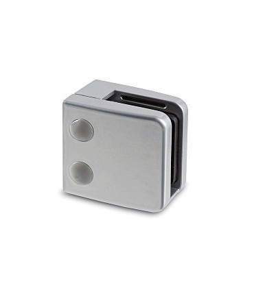 Pince a verre à talon plat - modèle 26 - Zamak effet inox satiné