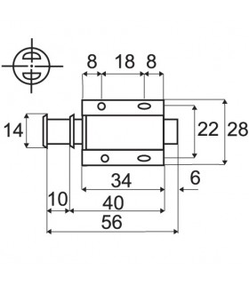 Loquet magnétique Loquet magnétique