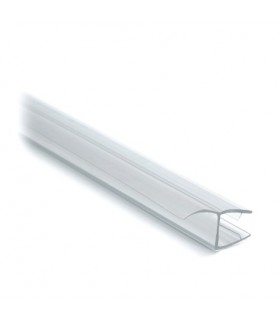 Joint d'étanchéité à lèvre pour porte de douche en verre ép.8 mm Joint d'étanchéité à lèvre pour porte de douche en verre ép.8 mm