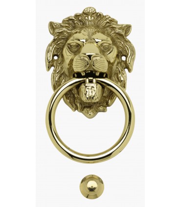 Heurtoir de porte d'entrée tête de Lion bouche ouverte
