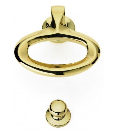 Heurtoir marteau de porte en laiton massif série Carmen