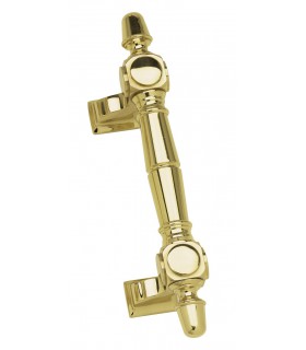 Poignée fixe forme contrecoudée en laiton série Impérial