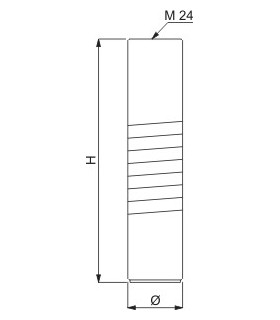 Pied de meuble diamètre 35 mm Pied de meuble diamètre 35 mm