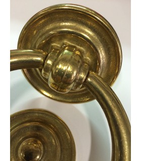 Heurtoir marteau de porte série Impérial détail rosace