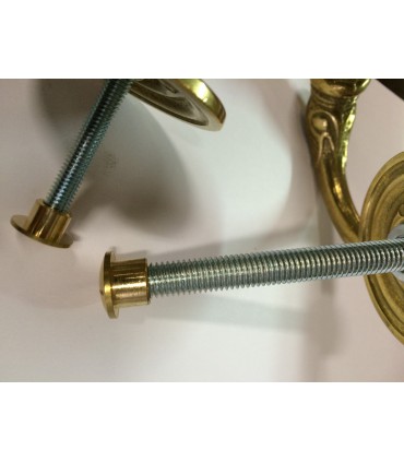 Heurtoir marteau de porte série Impérial détail fixation traversante