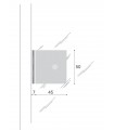 Charnière 50/45 porte vitrée CP00305A Confalonieri Charnière 50/45 porte vitrée CP00305A Confalonieri