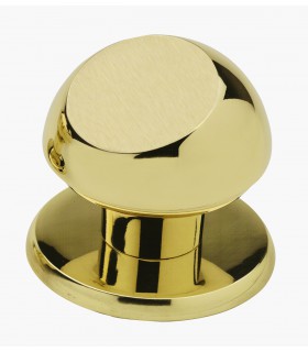 Poignée bouton de porte en laiton massif série Pluton