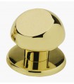 Poignée bouton de porte en laiton massif série Pluton