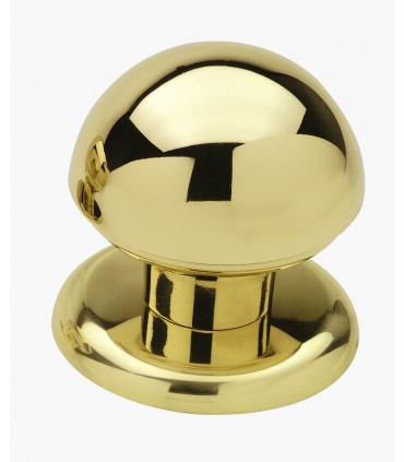 Poignée bouton de porte en laiton massif série Urano