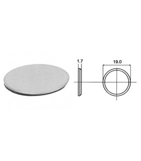 Plaque adhésive ronde pour loquet magnétique Plaque adhésive ronde pour loquet magnétique