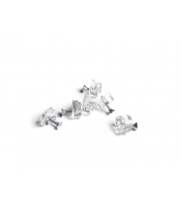 Pastille de fixation pour miroir d'épaisseur 4 mm