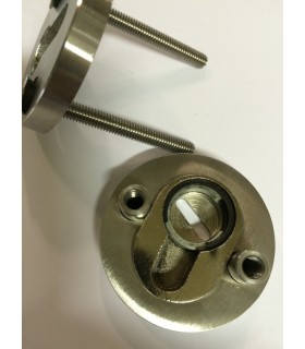 Rosace de protection ronde double inox aisi 304 Rosace de protection ronde double inox aisi 304