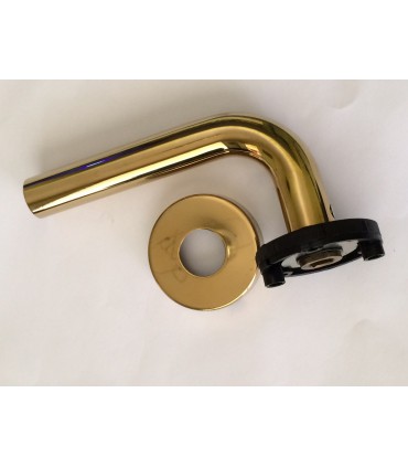 Paire de poignée béquille revêtue Titane série IN.00.028 par JNF