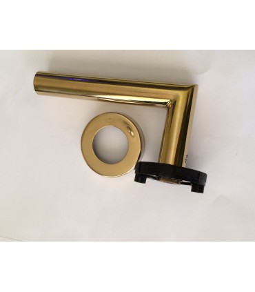 Paire de poignée béquille revêtue Titane gold série IN.00.030 par JNF