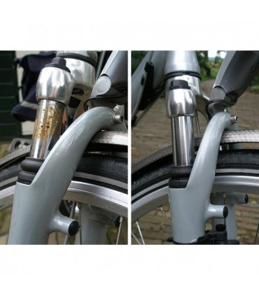 Protection inox INNOPROTECT B580 photo avant après