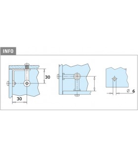 Connecteur économique triple à 90° montage Connecteur économique triple à 90° montage